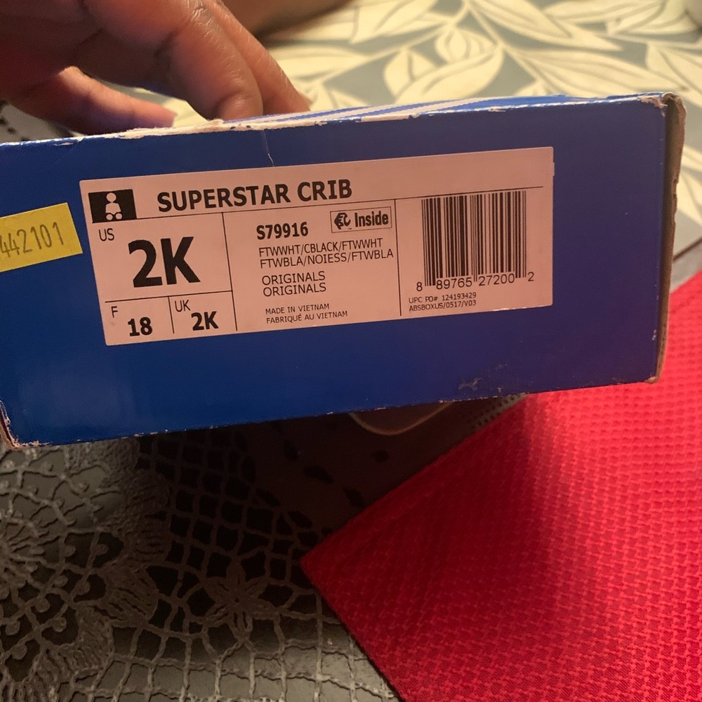 Brand new baby shoes still in the box